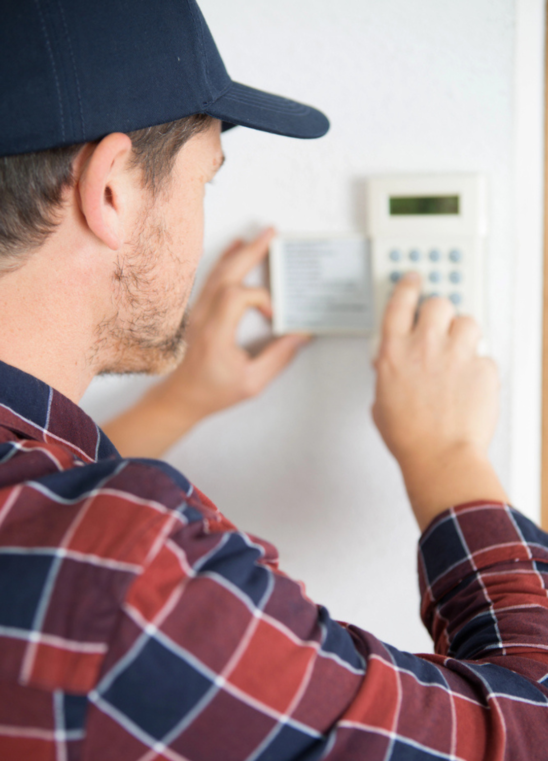 a man giving a furnace tune up in utah