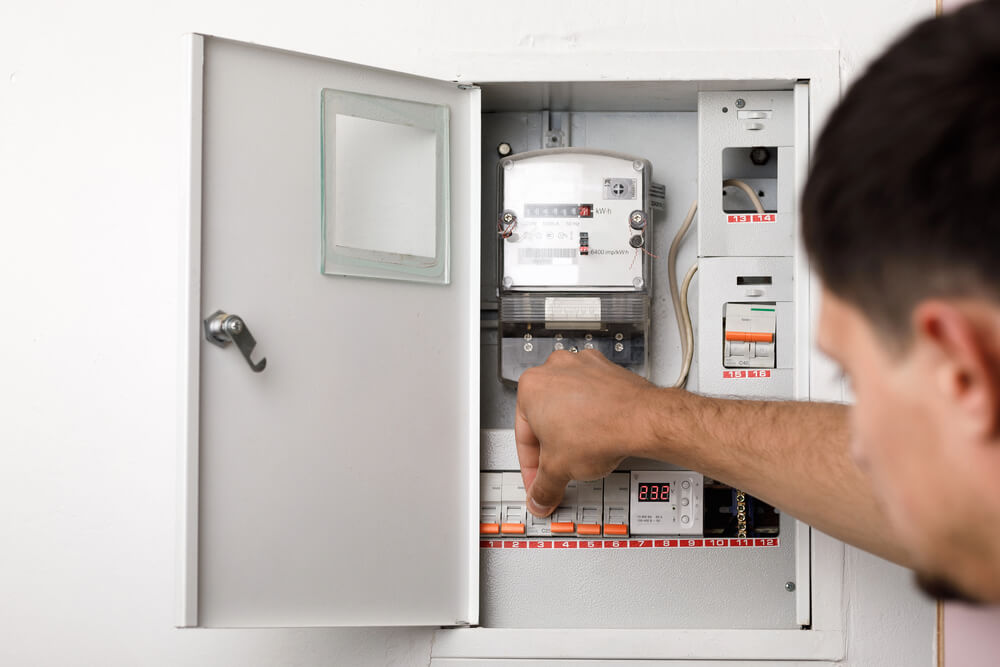 What should you do if a breaker is bad?